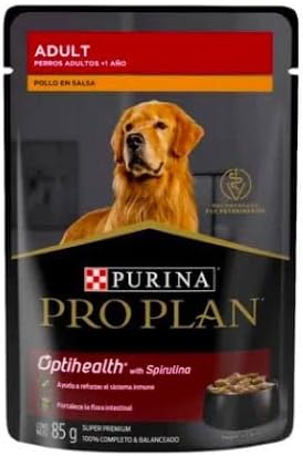 Purina Pro Plan Adulto Raza Mediana y Grande Sabor Pollo 24pack de 85g