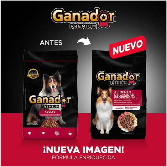Alimento seco para Perro Ganador Premium 15kg