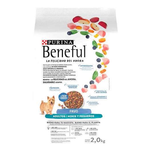 Purina Beneful Sunrise Adulto Minis Sabor Pavo