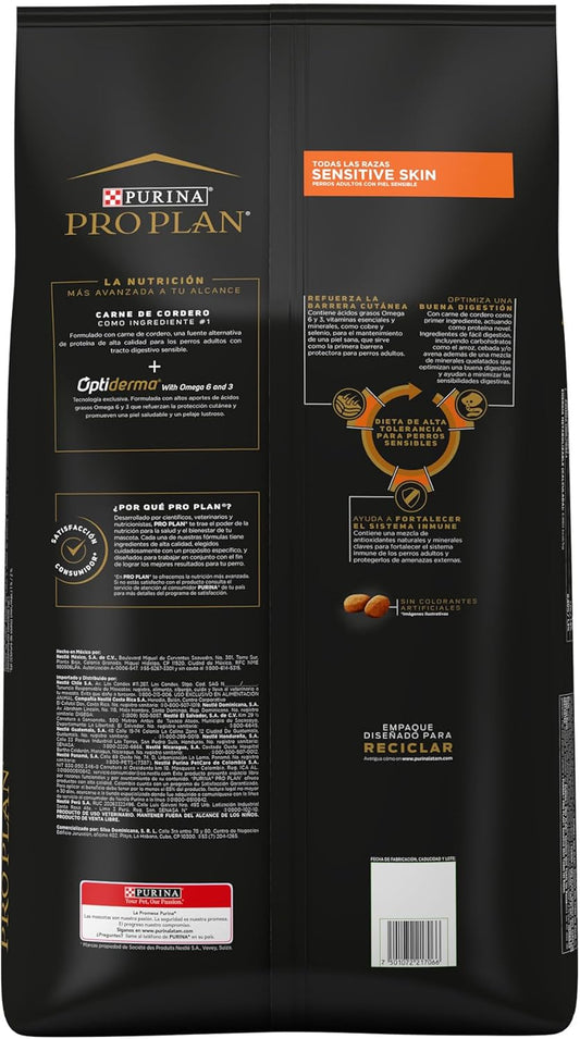 Purina Pro Plan Adulto Todos los Tamaños Sensitive & Skin Sabor Salmón 15Kg