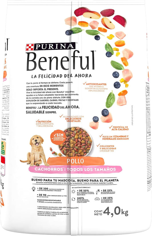 Purina Beneful Cachorro Todos los Tamaños Sabor Pollo