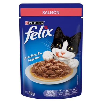 Purina Felix Carne Alimento Húmedo para Gatos Adultos