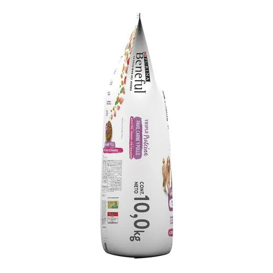 Purina Beneful Adulto Todos los Tamaños Triple Proteína