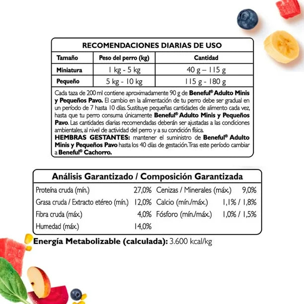 Purina Beneful Adulto Minis para Razas Pequeñas Sabor Salmón