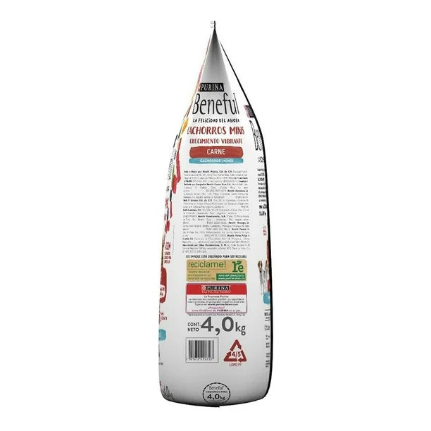 Purina Beneful Cachorro Minis Crecimiento Vibrante Sabor Carne