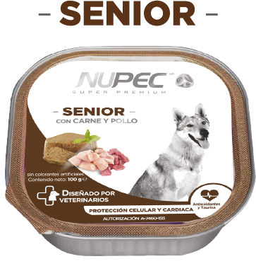 Nupec Senior con Carne y Pollo