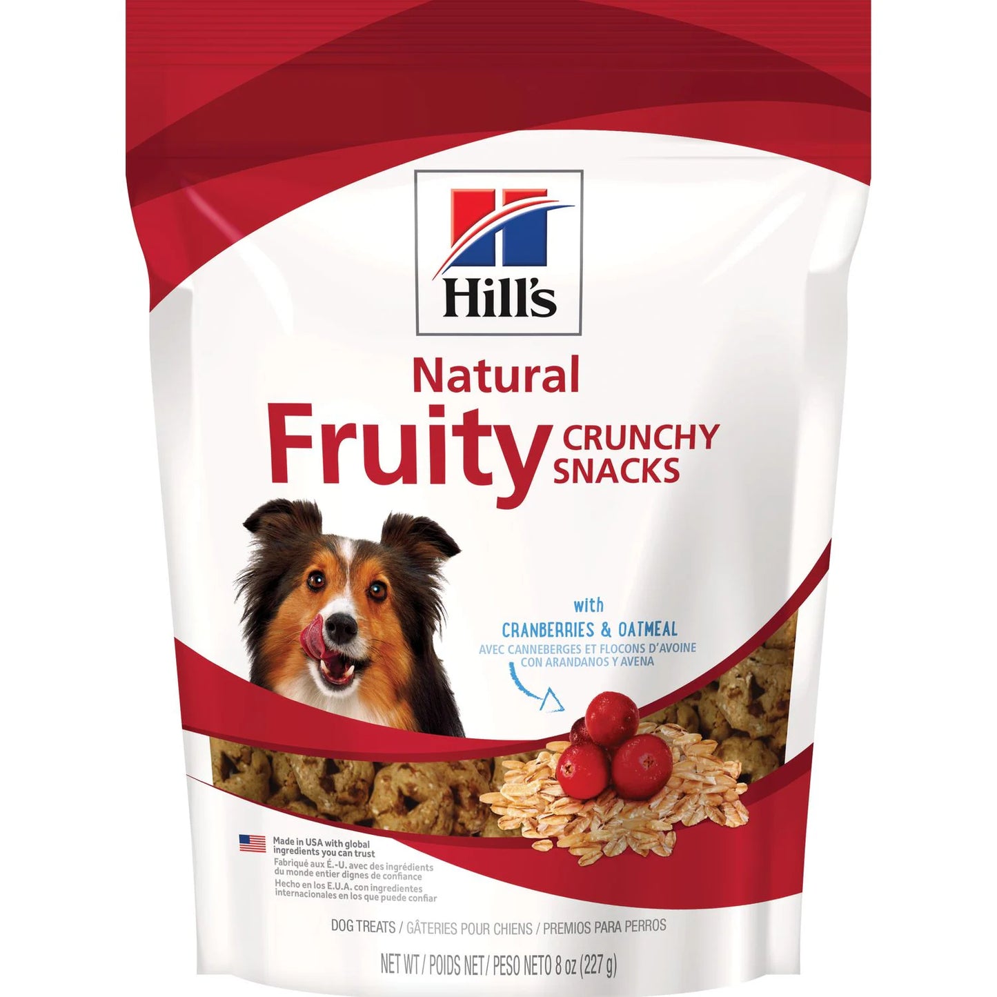 Hill’s Science Diet Crunchy Fruity Snacks con arándanos y avena