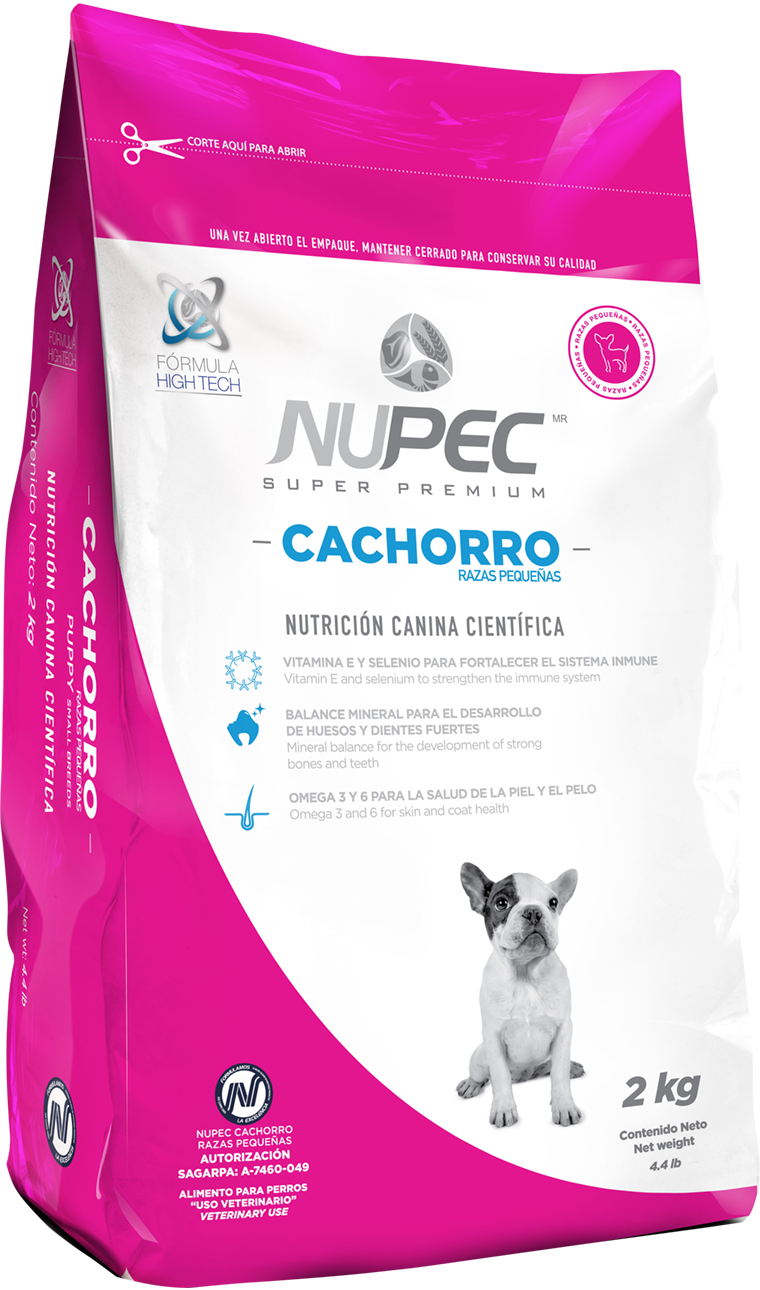 Nupec Cachorro para Razas Pequeñas