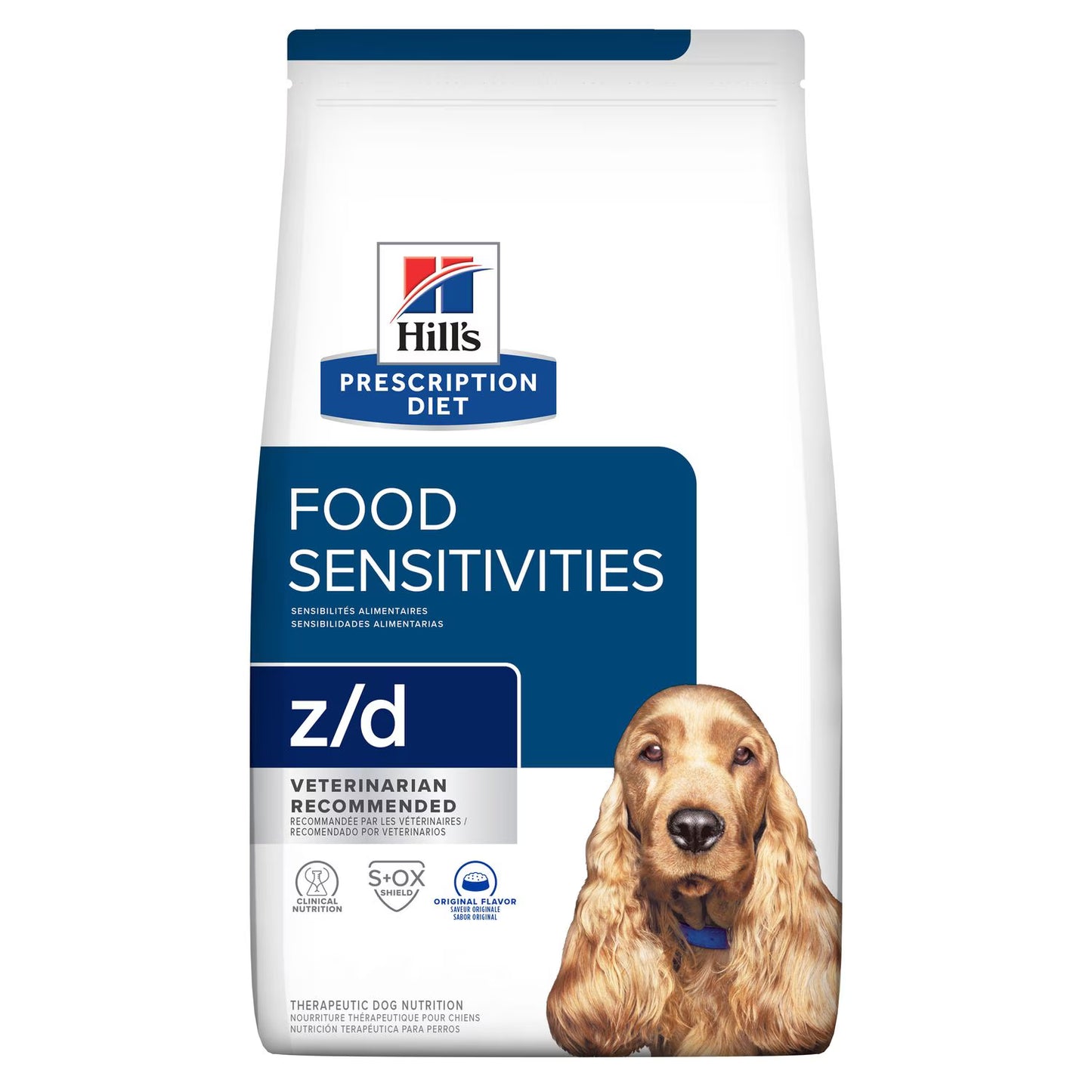 Hill’s z/d Food Sensitivities – Protección completa para piel y digestión sensible