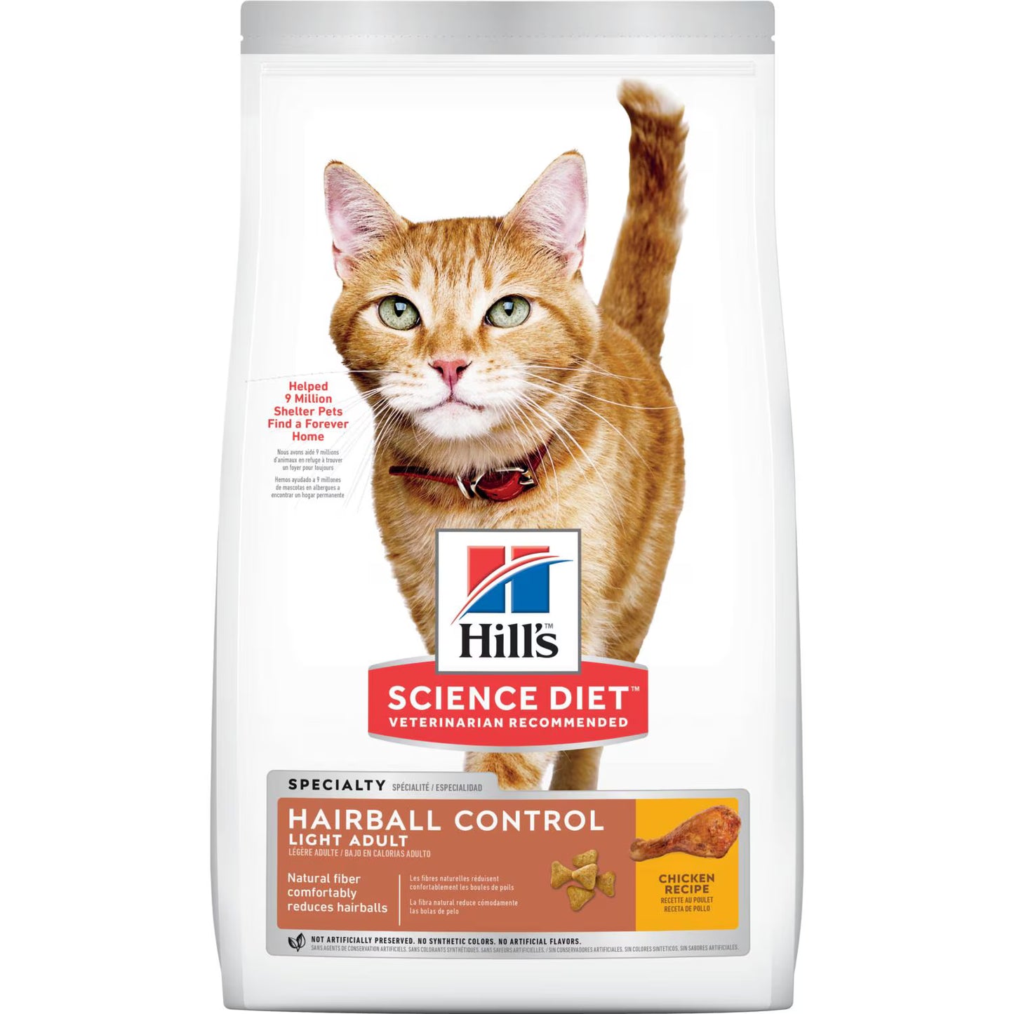 Hill's Science Diet Adult Hairball Control Light
