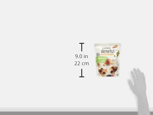 Purina Beneful Sanckers Snacks Adulto Todos los Tamaños Sabor Manzana, Zanahoria y Chicharo 269g