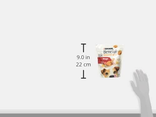 Purina Beneful Hugs Snacks Adulto Todos los Tamaños Sabor Carne y Queso 241g
