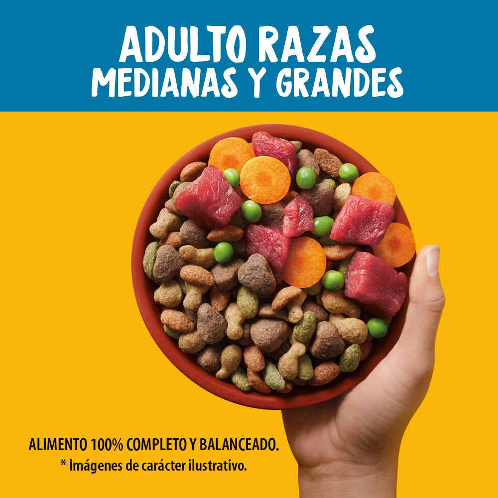 PEDIGREE® Croquetas Adulto Con Res Y Vegetales