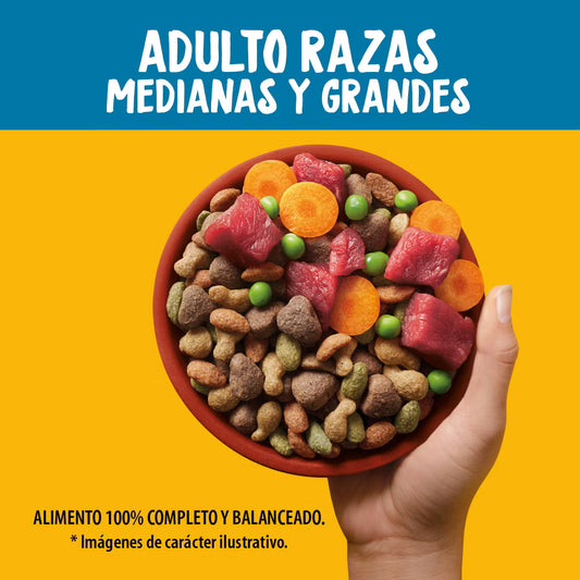 PEDIGREE® Croquetas Adulto Con Res Y Vegetales
