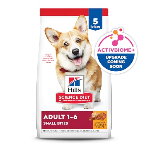 Hill's Science Diet Small Bites, Croquetas para Perro Adulto De Raza Pequeña Bocados Pequeños, Sabor Pollo 6.8Kg