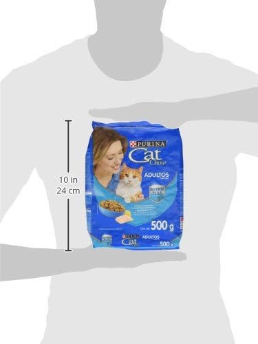 Purina Cat Chow Adulto Todos los Tamaños Sabor Pescado y Mariscos 500g