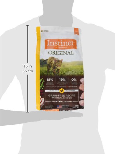 Instinct Original Alimento para Gato, Receta de Salmón 4.5kg