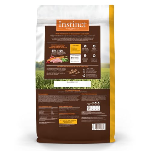 Instinct Original Alimento para Gato, Receta de Salmón 4.5kg