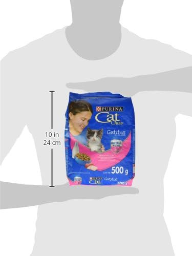 Purina Cat Chow Gatito Sabor Pescado, Carne y Leche 500g