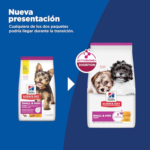 Hill's Science Diet Small & Mini Puppy, Croquetas para Perro Cachorro De Raza Pequeña Y Mini, Sabor Pollo 2Kg