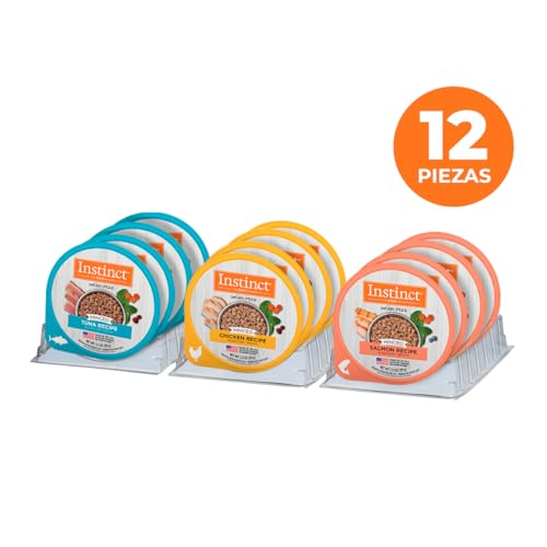 Instinct Original Minced Cups para Gato, Salmón Picado 12pz