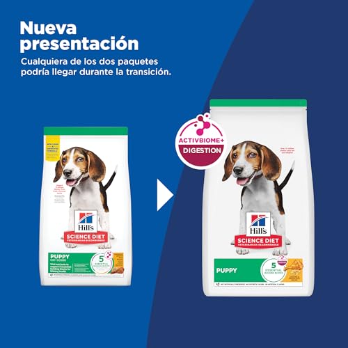 Hill's Science Diet Puppy, alimento humedo en Lata para Perro Cachorro Sabor Pollo 369g