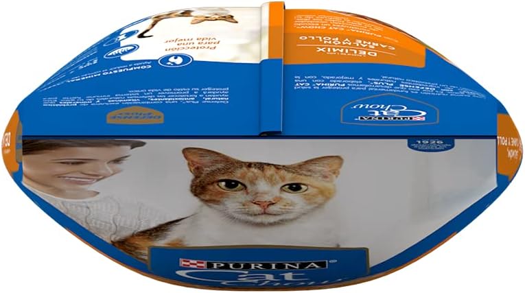 Purina Cat Chow Adulto Delimix Todos los Tamaños Sabor Salmón, Carne y Pollo 15Kg