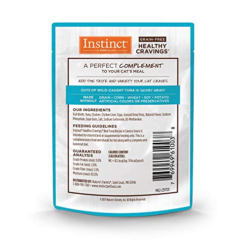 Instinct Healthy Cravings para Gato, Mix de Recetas 12pack