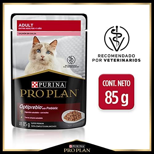 Purina Pro Plan Gato Adulto Salmón 24x85g