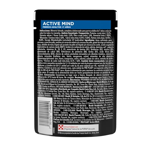Purina Pro Plan Active Mind Adulto Raza Pequeña Sabor Pollo 24pack de 85g