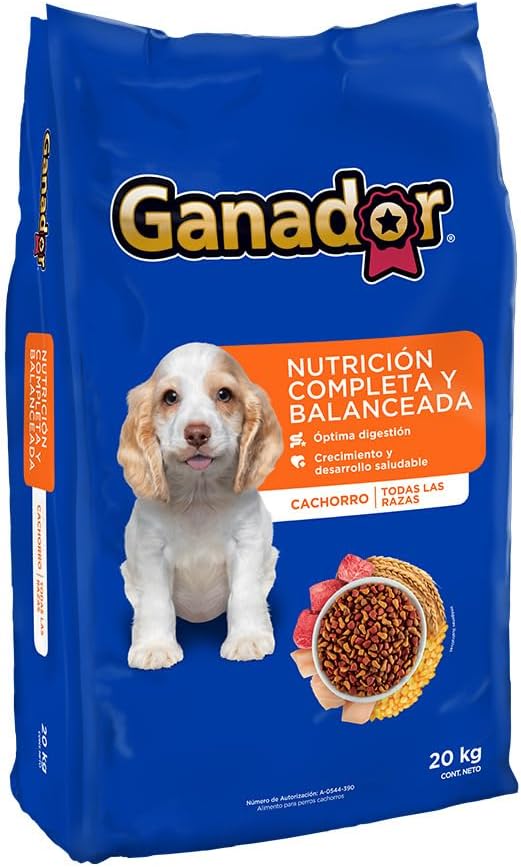 Ganador Cachorro Todas las Razas Alimento Seco - 1 x 20 kg