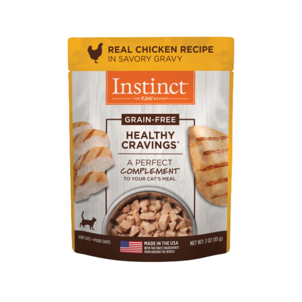 Instinct Healthy Cravings para Gato, Mix de Recetas 12pack