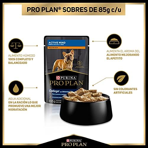 Purina Pro Plan Active Mind Adulto Raza Pequeña Sabor Pollo 24pack de 85g