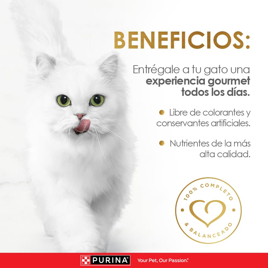 Purina Fancy Feast Petit Fillet Adulto Todos los Tamaños Sabor Pollo 12pack de 85g