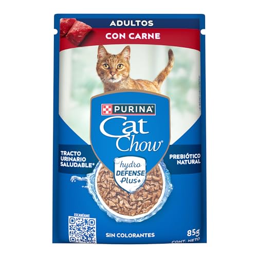 Purina Cat Chow Adulto Todos los Tamaños Sabor Pollo 24pack de 85g