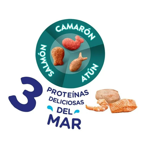 Purina Felix Triple Delicious Adulto Sabor Mar