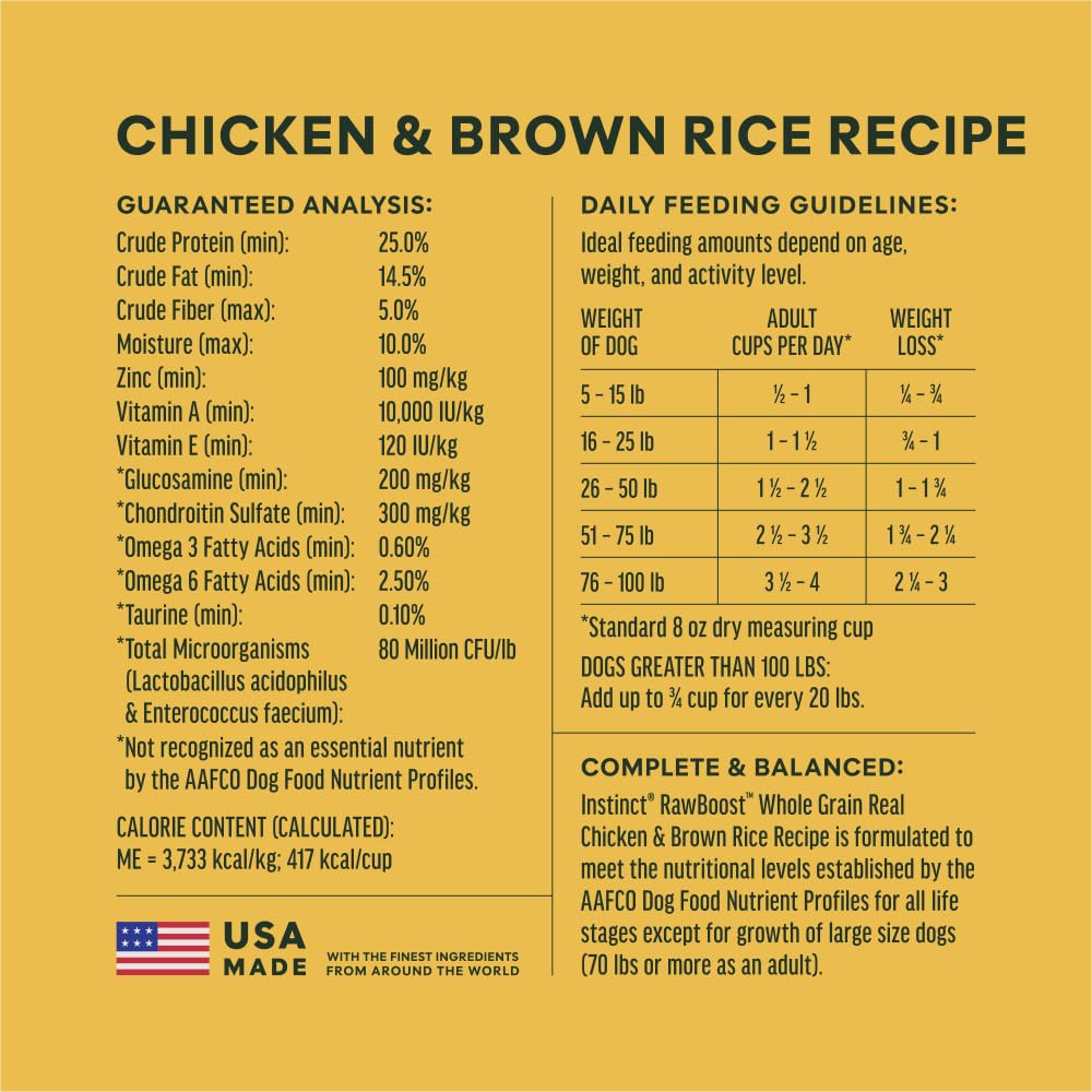 Instinct Raw Boost Croquetas para Perro, Receta de Cordero 9kg