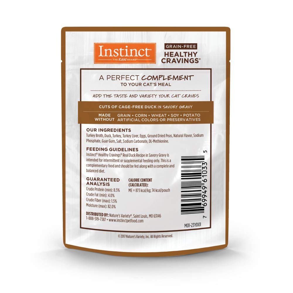 Instinct Healthy Cravings para Gato, Receta de Pollo 24 pack
