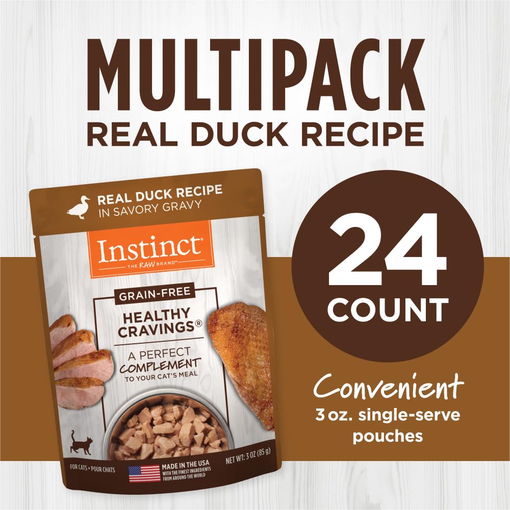 Instinct Healthy Cravings para Gato, Mix de Recetas 12pack