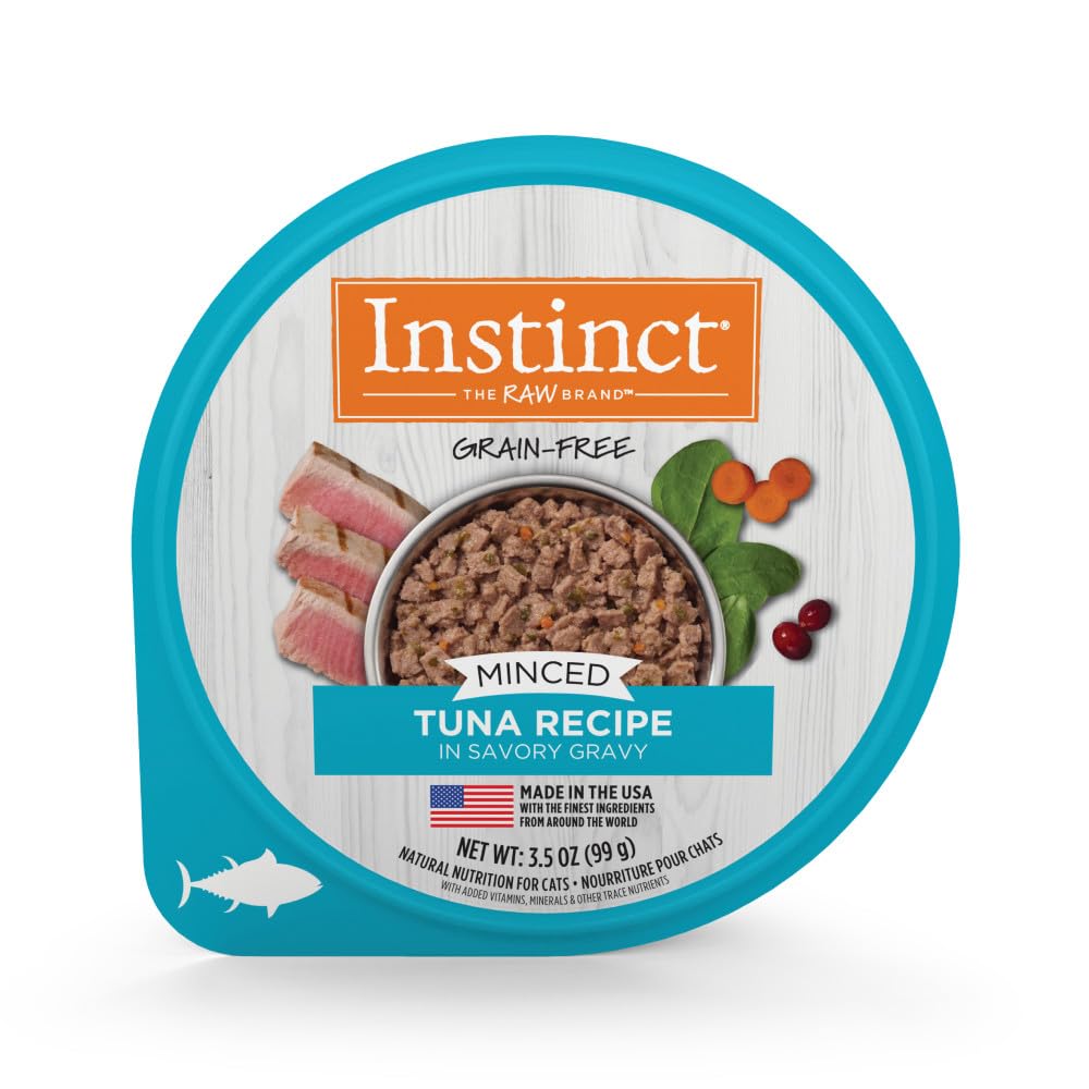 Instinct Original Minced Cups para Gato, Salmón Picado 12pz