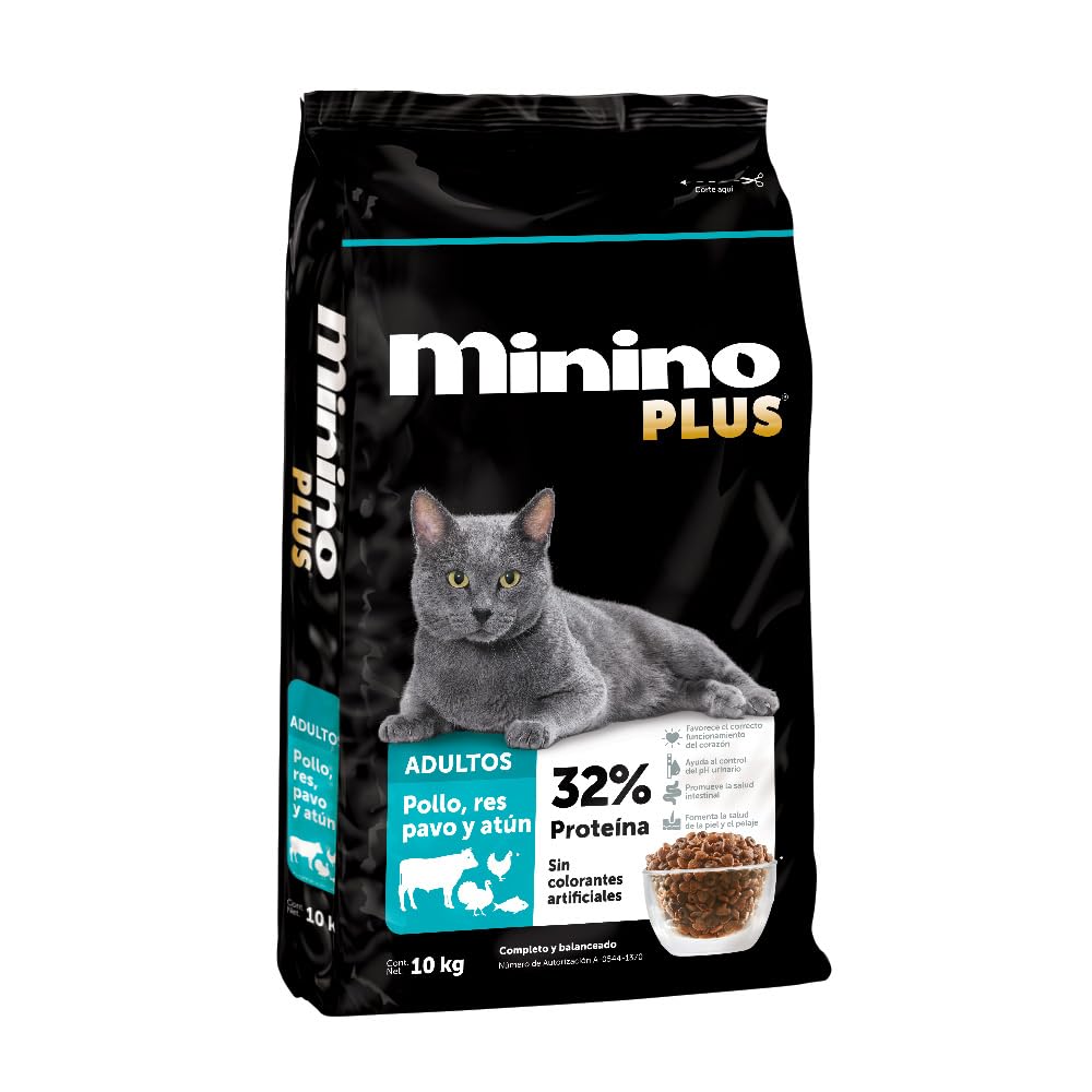 Minino Plus Multietapa 10 kg Alimento de calidad profesional