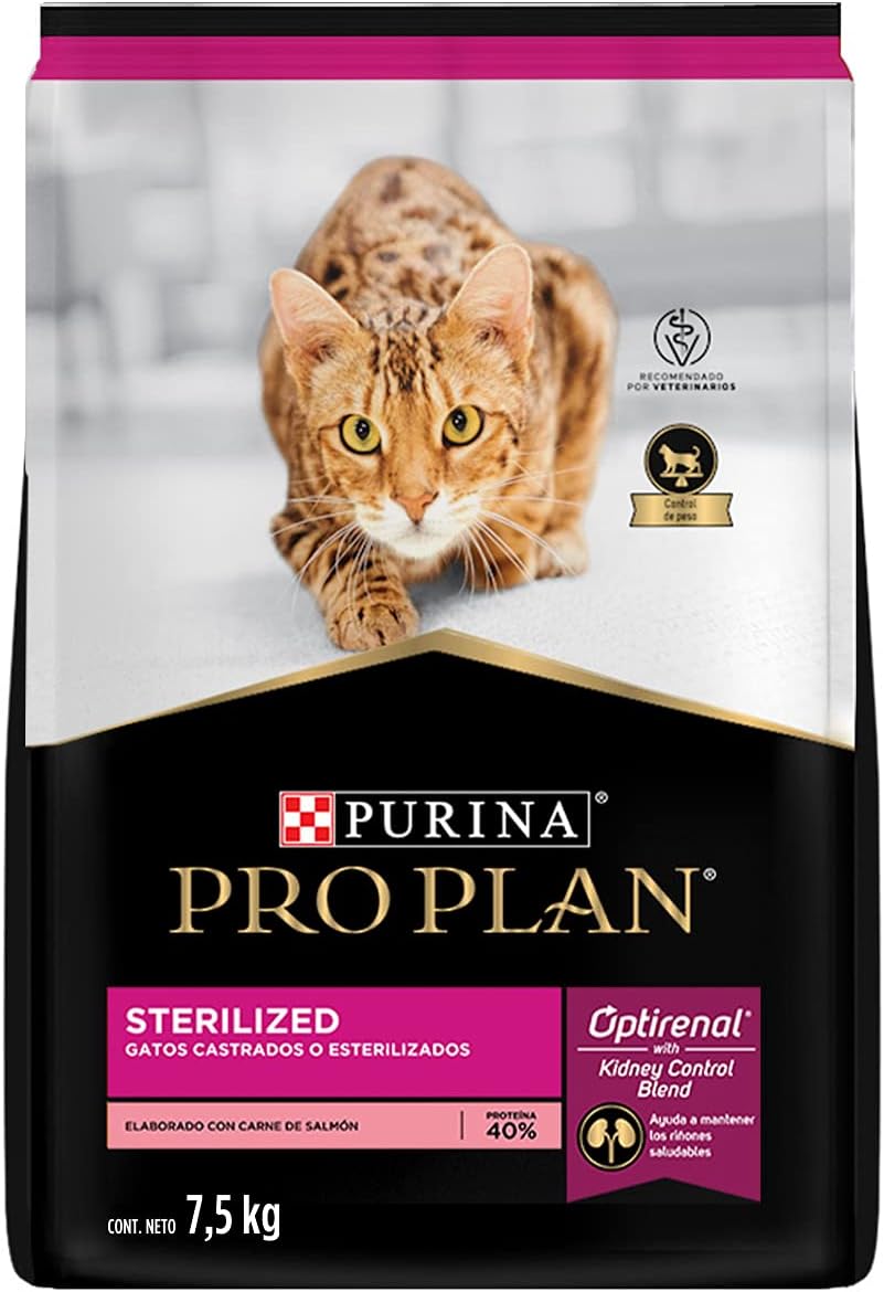 Purina Pro Plan Gato Adulto Esterilizado Salmón 7.5Kg