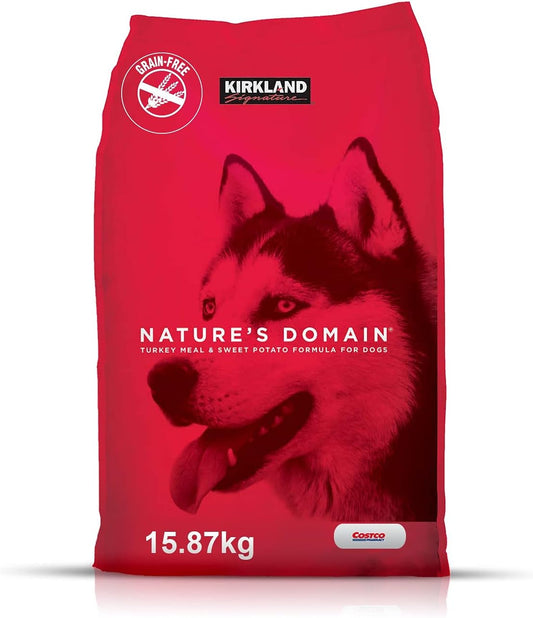 Kirklans Signature - Alimento para perros Nature's Domain Turkey, 35 libras