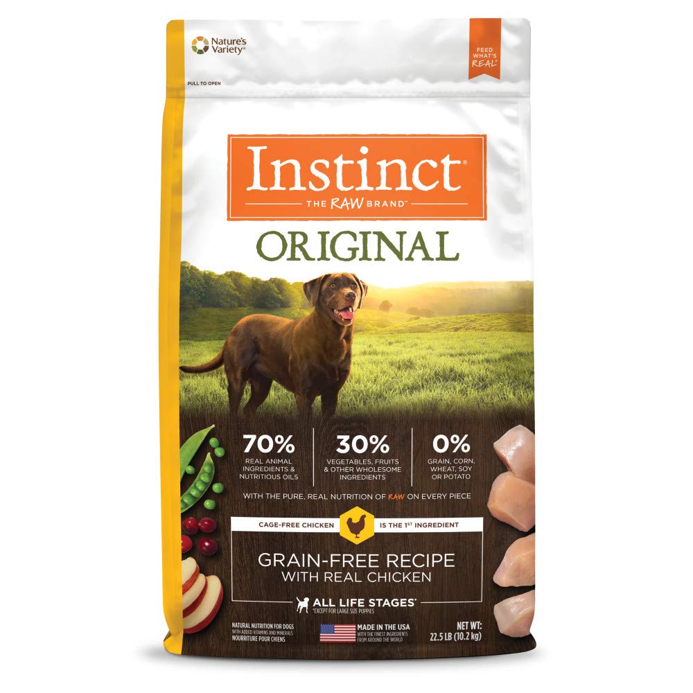 Instinct Original Alimento para Perros, Receta Res, 9 kg