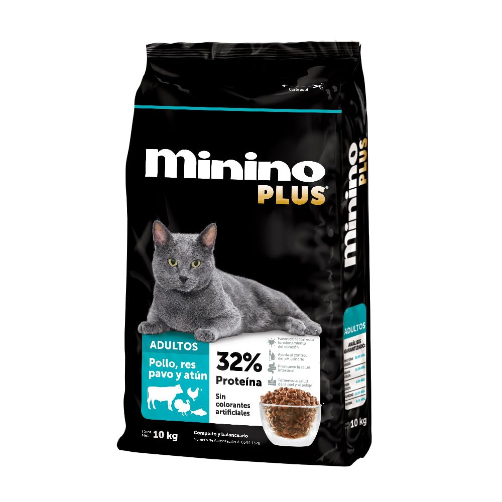 Minino Plus Multietapa 10 kg Alimento de calidad profesional