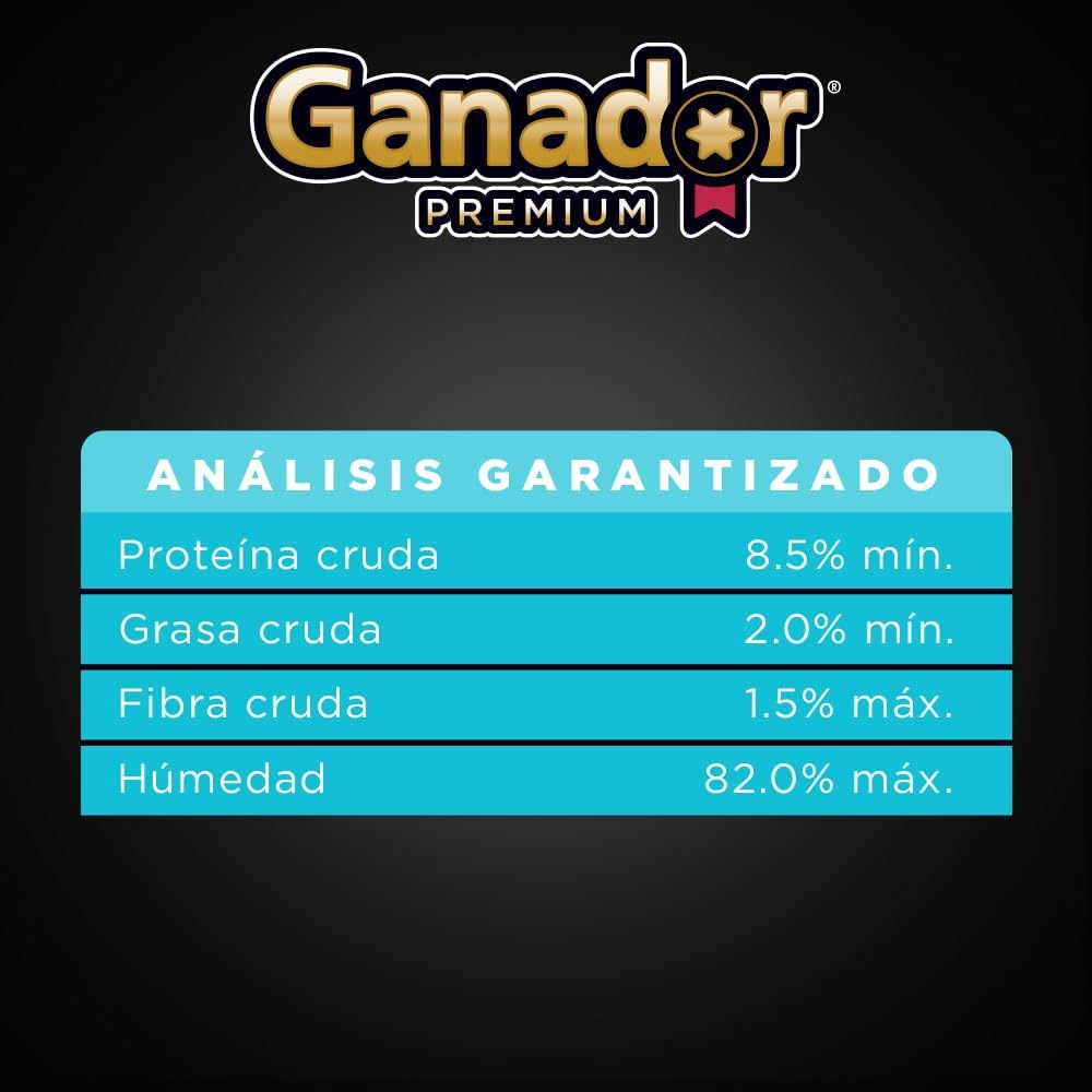 Alimento humedo para Perro Ganador Premium Razas Pequeñas Pollo & Cerdo