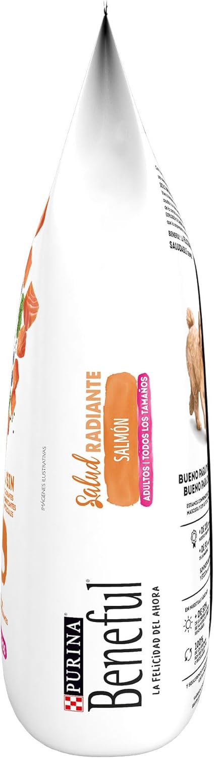 Purina Beneful Adulto Todos los tamaños Salud Radiante Sabor Salmón 15Kg