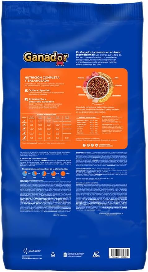 Ganador Cachorro Todas las Razas Alimento Seco - 1 x 20 kg