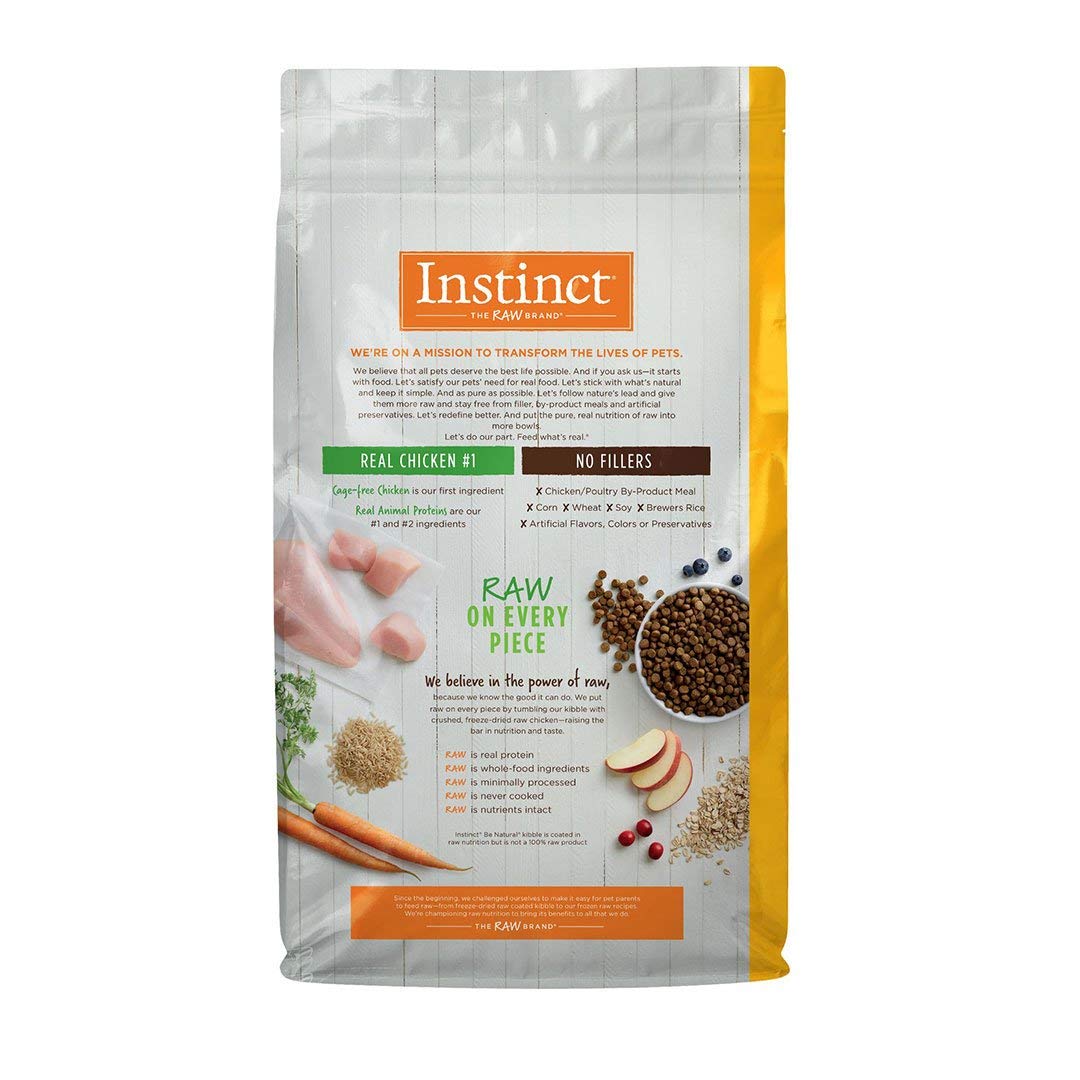 Instinct Be Natural Alimento para Perro Receta Cordero 10.8kg