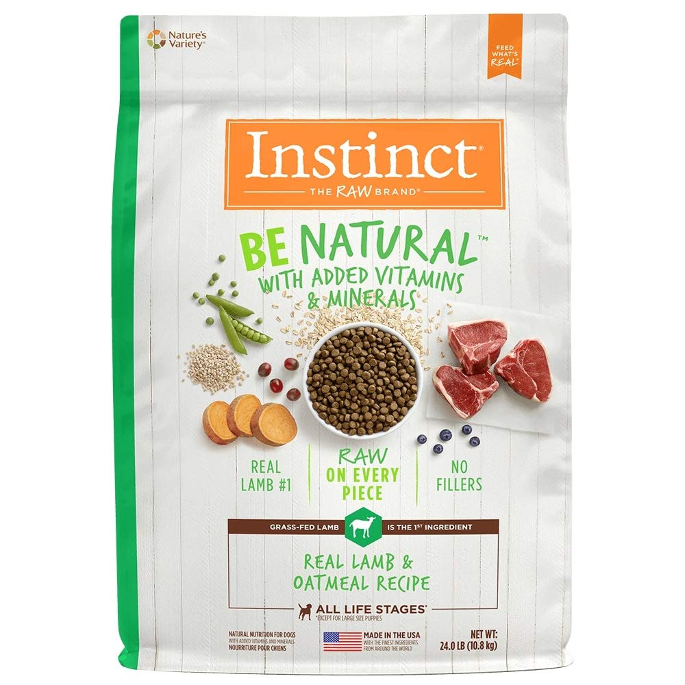 Instinct Be Natural Alimento para Perro Receta Cordero 10.8kg
